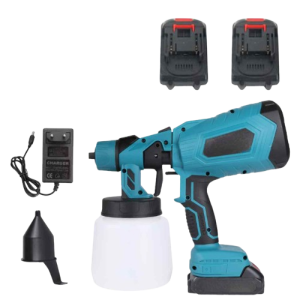 Akumulátorová Striekacia Pištoľ S 2 Batériami